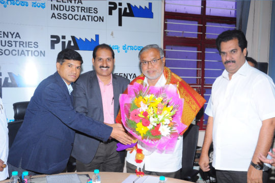 Sri Suresh Kumar, MLA with PIA President & Hon Secretory