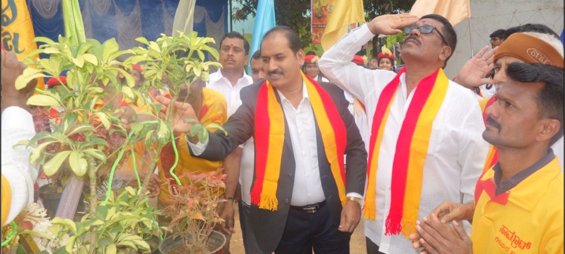 PIA President Flag Hosting Kannada Rajyotsava Celebration
