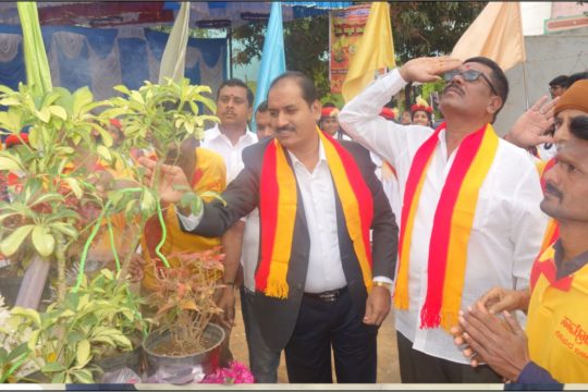 PIA President Flag Hosting Kannada Rajyotsava Celebration
