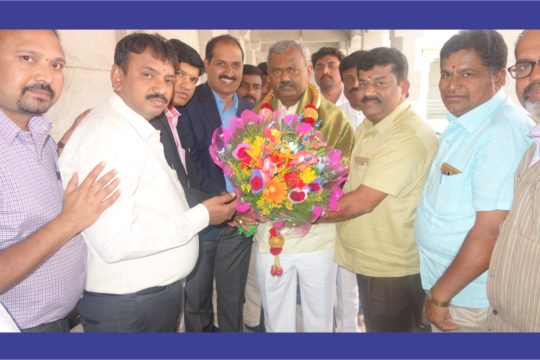 PIA Officers with ST Somashekar