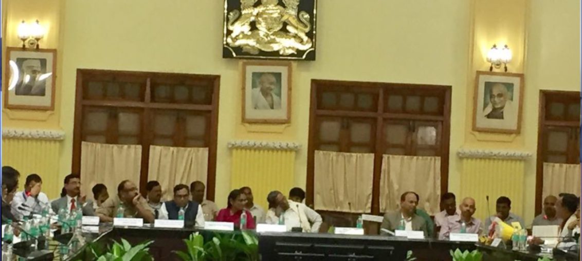 Pre-Budget Meeting with Hon CM Siddaramaiah
