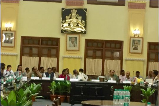 Pre-Budget Meeting with Hon CM Siddaramaiah
