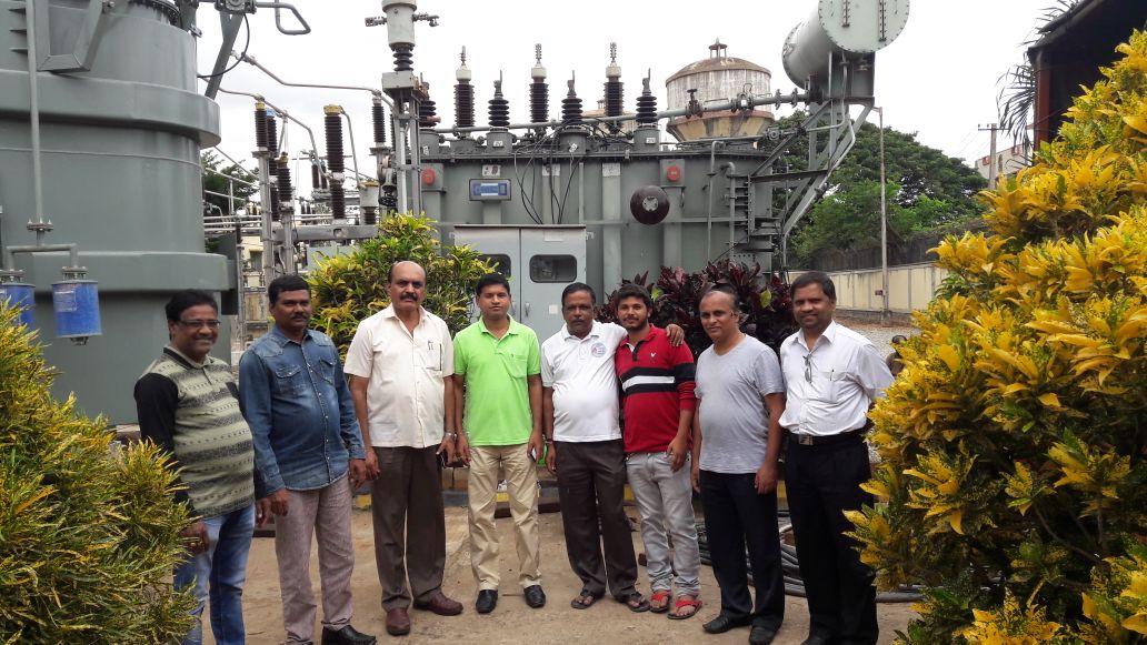 PIA Officials Visit BESCOM Substation at NG Halli